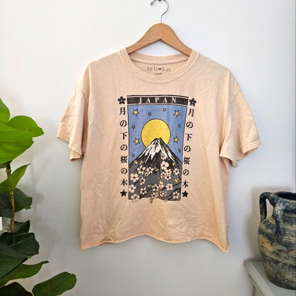 Japan mountain tshirt